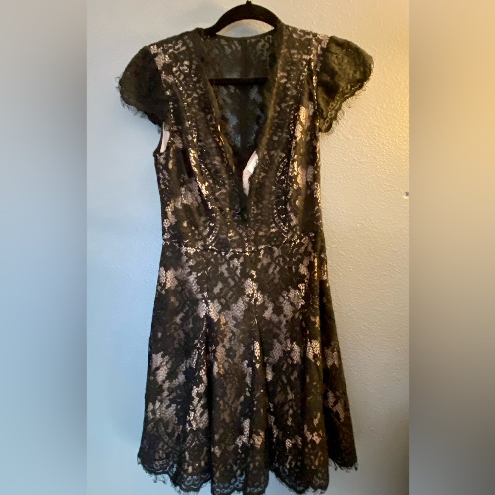Free People Jetset black dress
